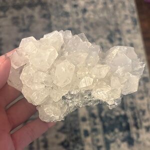 Natural Clear Quartz Crystal Cluster